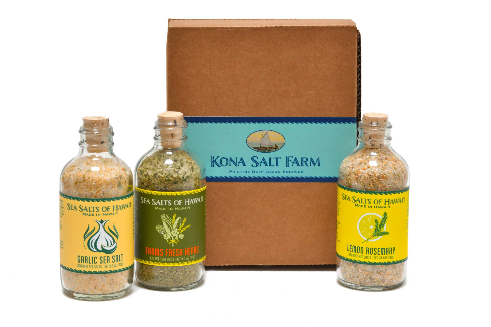 3 Large Bottle Custom Gift Set