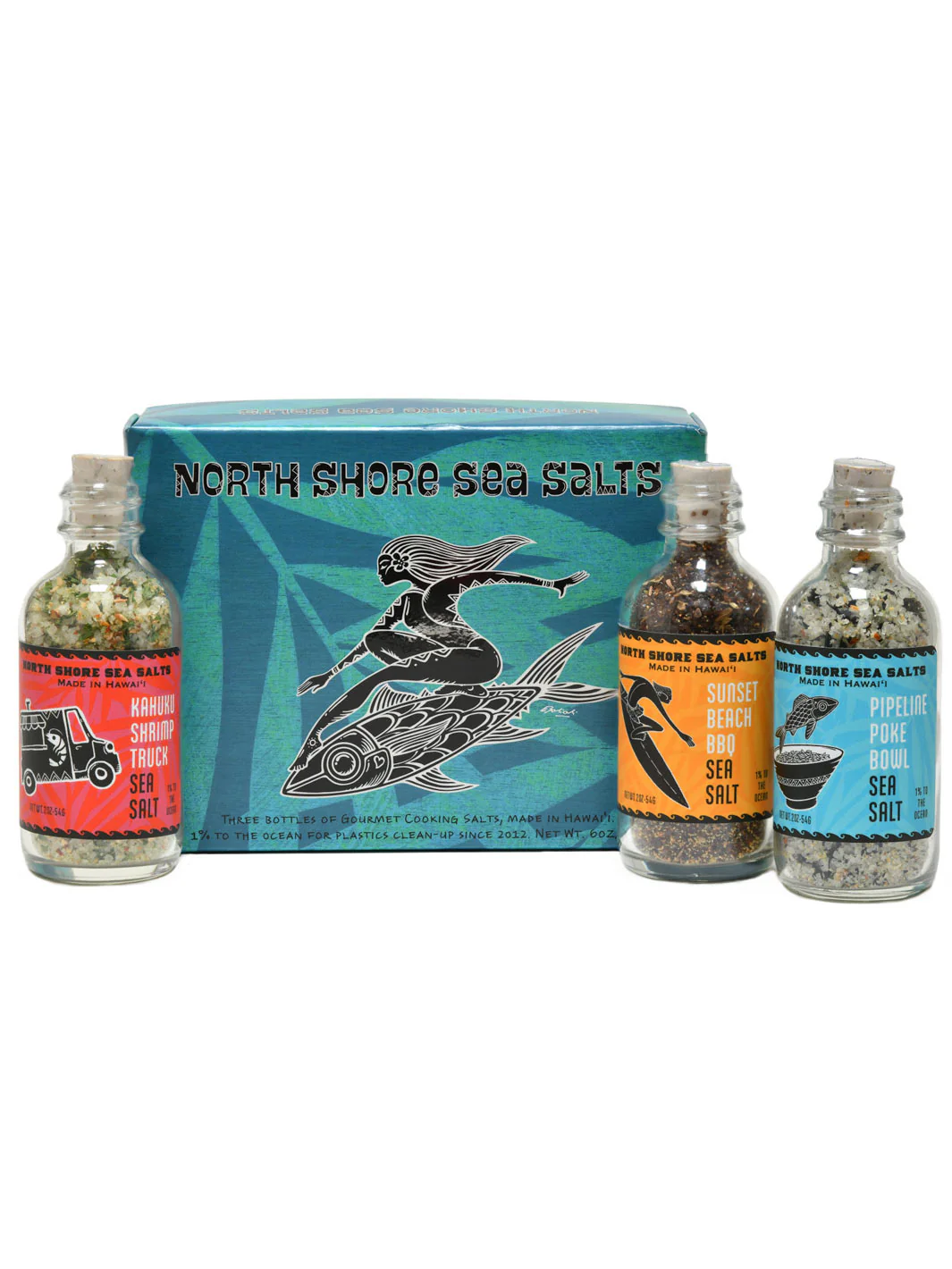 North Shore Hawaiian Sea Salt Sampler Box - Image 5